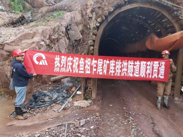 云南楚雄礦冶有限公司魚(yú)祖乍尾礦庫頭頂庫治理工程